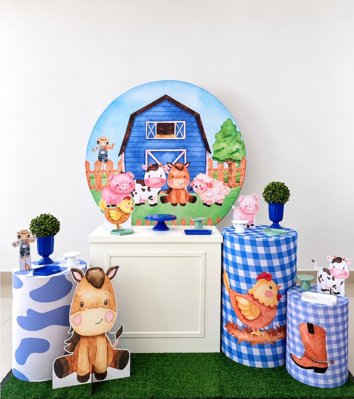 Fazendinha Azul Plus - decorbox