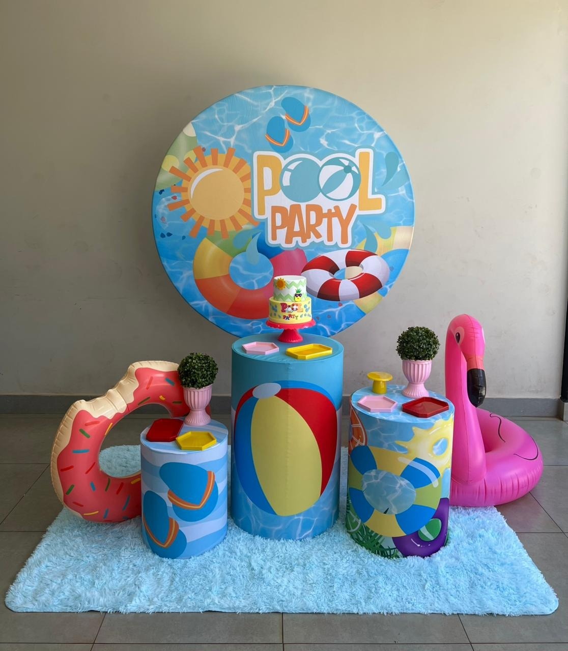 Pool Party Menina Base - decorbox