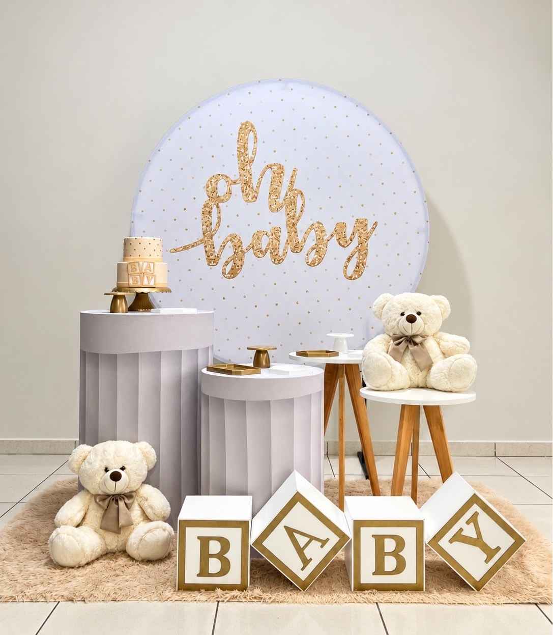 Kit Oh Baby Neutro - decorbox