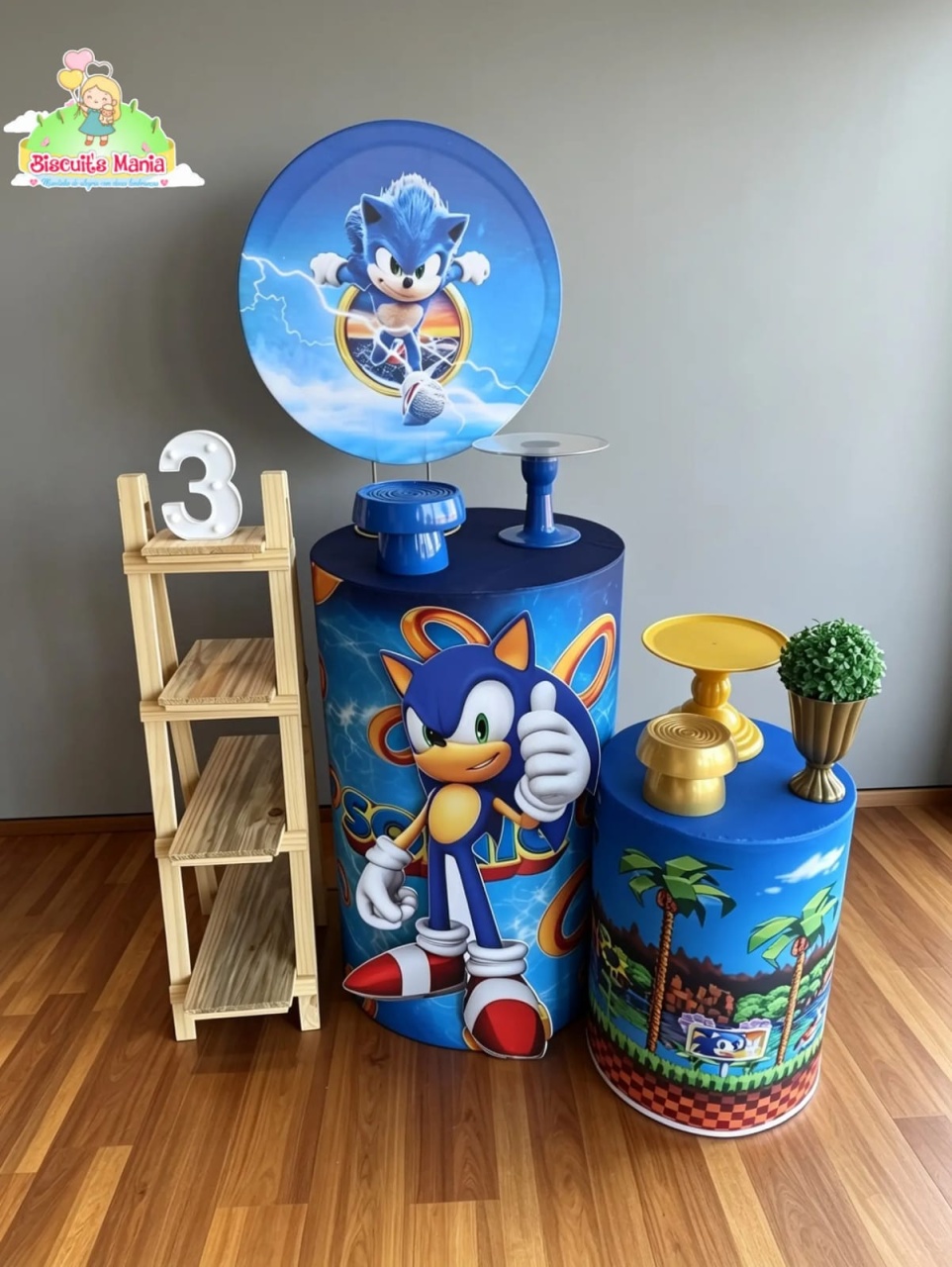 Festa Na Mesa Sonic - Biscuit's Mania 