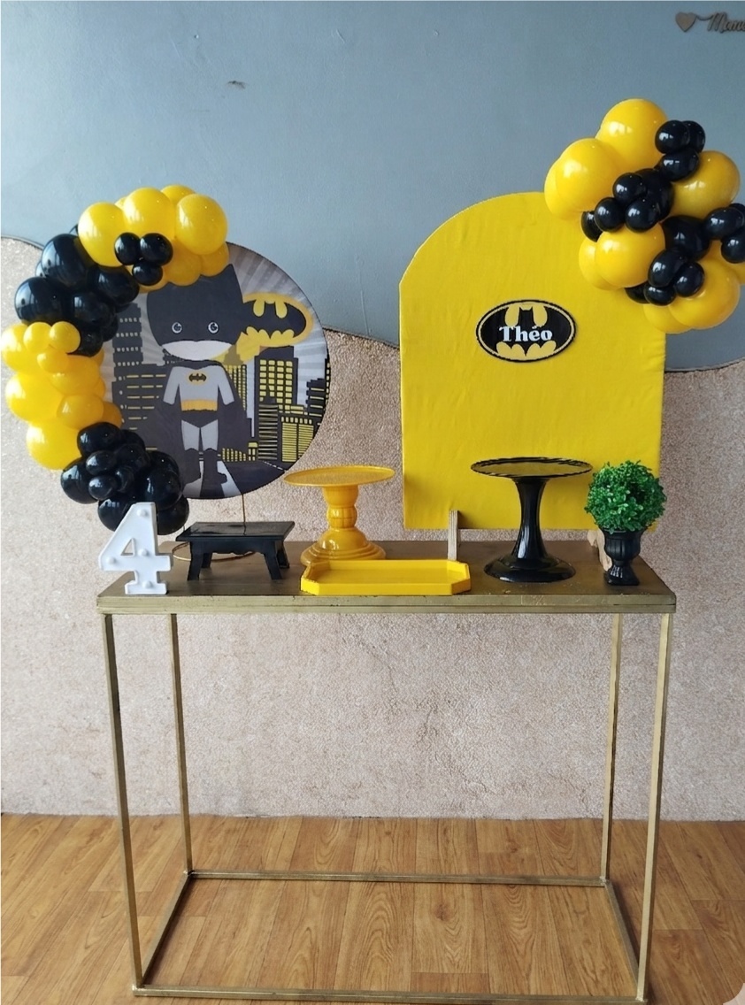 Festa Na Mesa Batman - Biscuit's Mania 