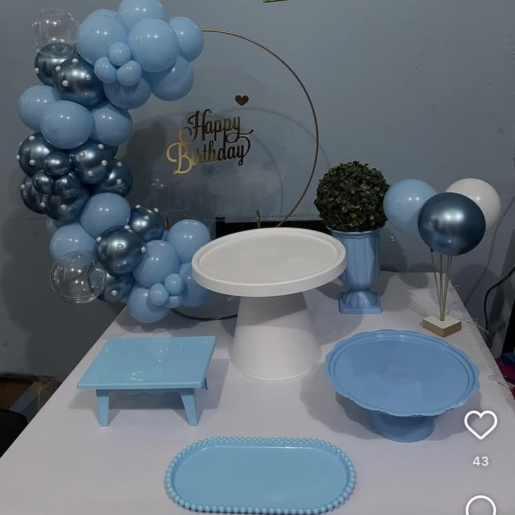 Festa Na Mesa Azul - Biscuit's Mania 