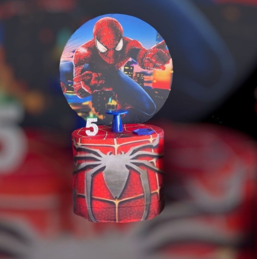 Lok Monte Do Homem Aranha - Biscuit's Mania 