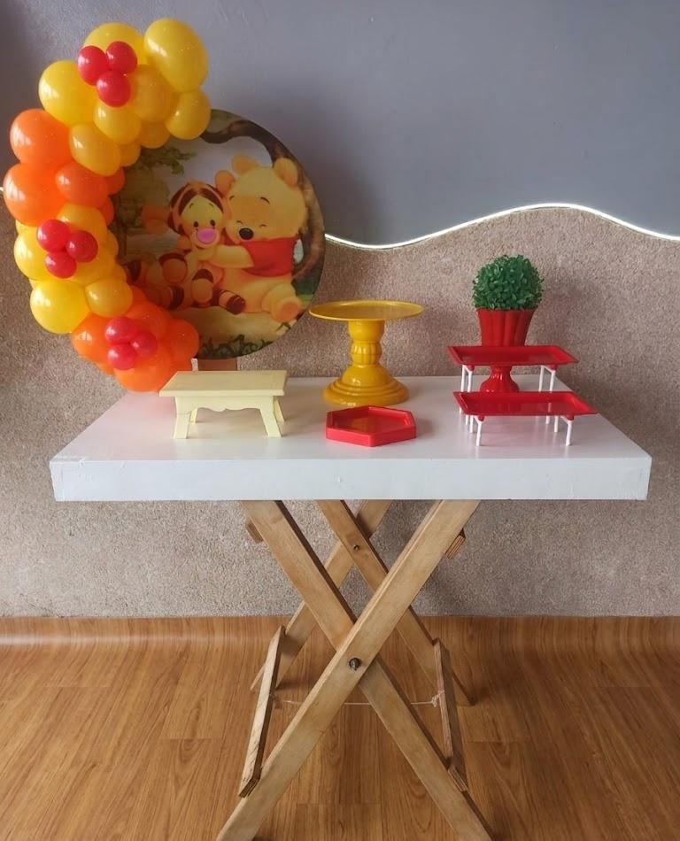 Festa Na Mesa Ursinho Pooh - Biscuit's Mania 