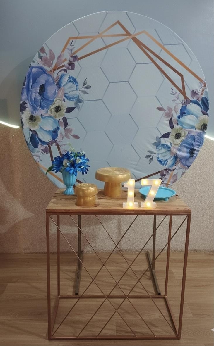 Kit Flores Azul Essencial - Biscuit's Mania 