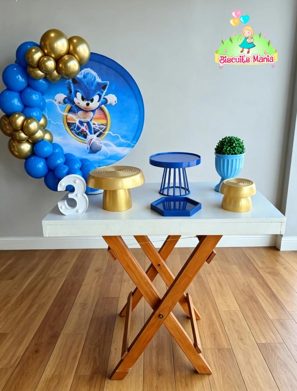 Festa Na Mesa Sonic - Biscuit's Mania 