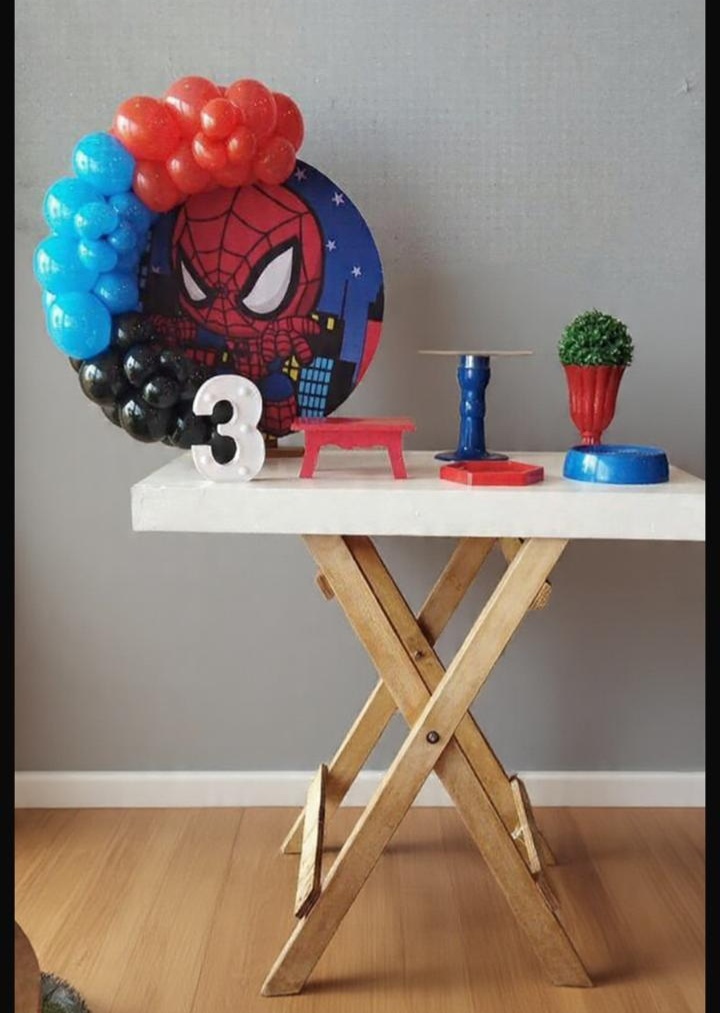 Festa Na Mesa Homem Aranha Baby - Biscuit's Mania 