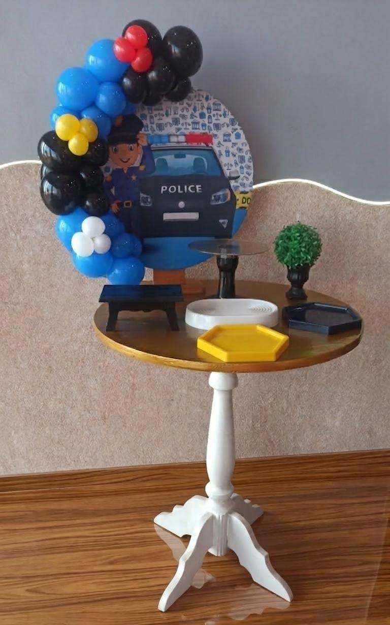 Festa Na Mesa Policial - Biscuit's Mania 