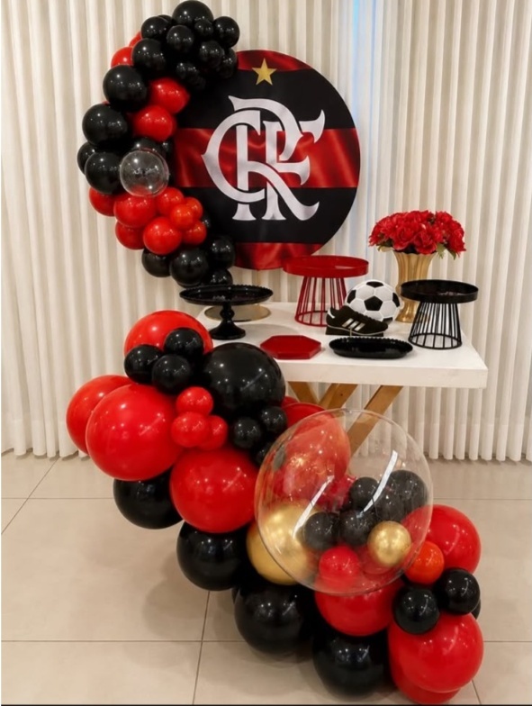 Festa Na Mesa Do Flamengo - Biscuit's Mania 