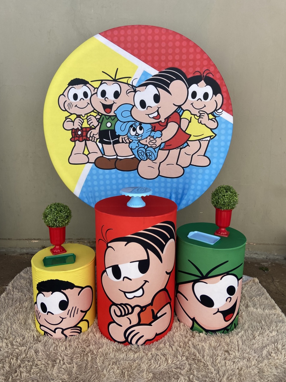 Kit Bronze Turma da Mônica - Festa Criativa Udi