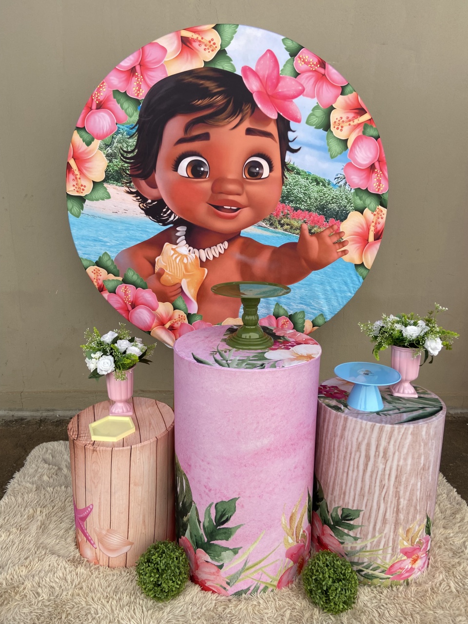 Kit Bronze Moana - Festa Criativa Udi