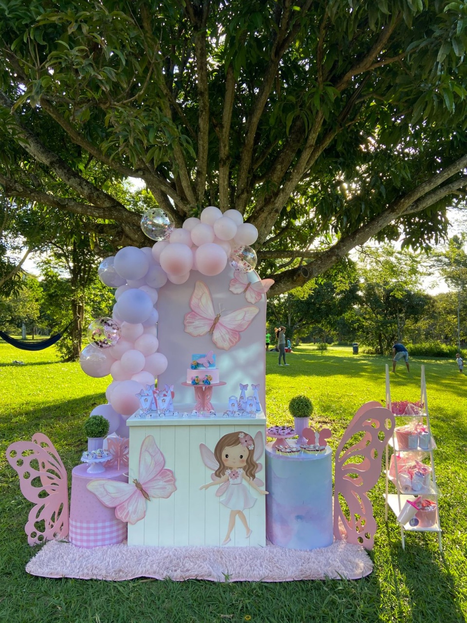 Decoração Fadinha Borboleta - Festa Criativa Udi