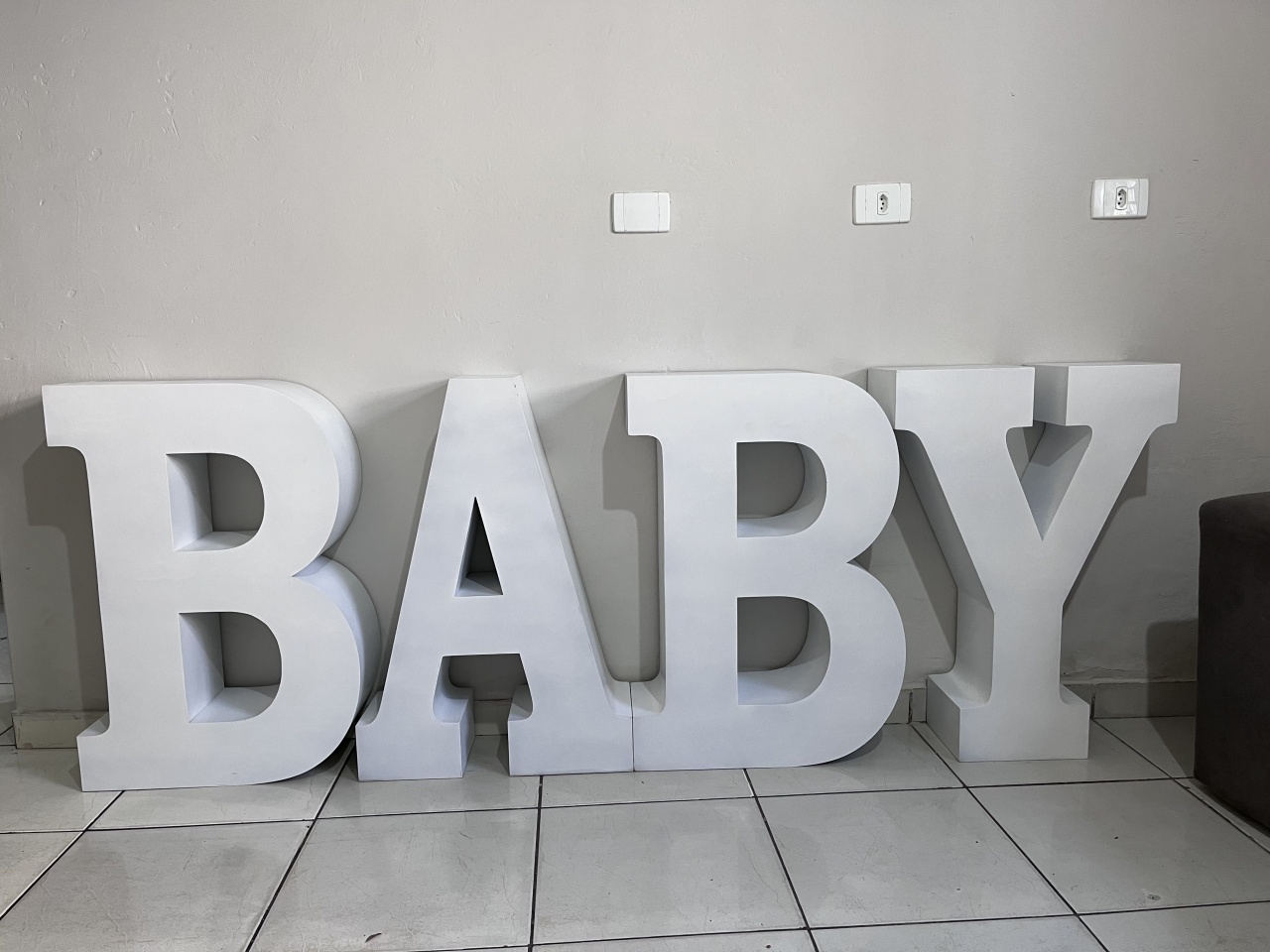 Letreiro Baby 80 Cm - Festa Criativa Udi