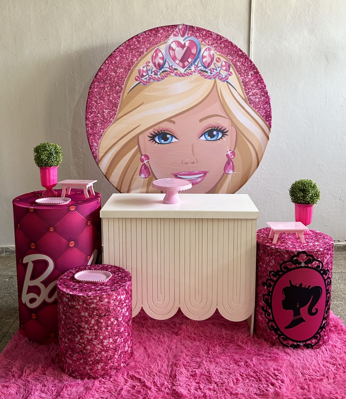 Kit Prata Barbie - Festa Criativa Udi