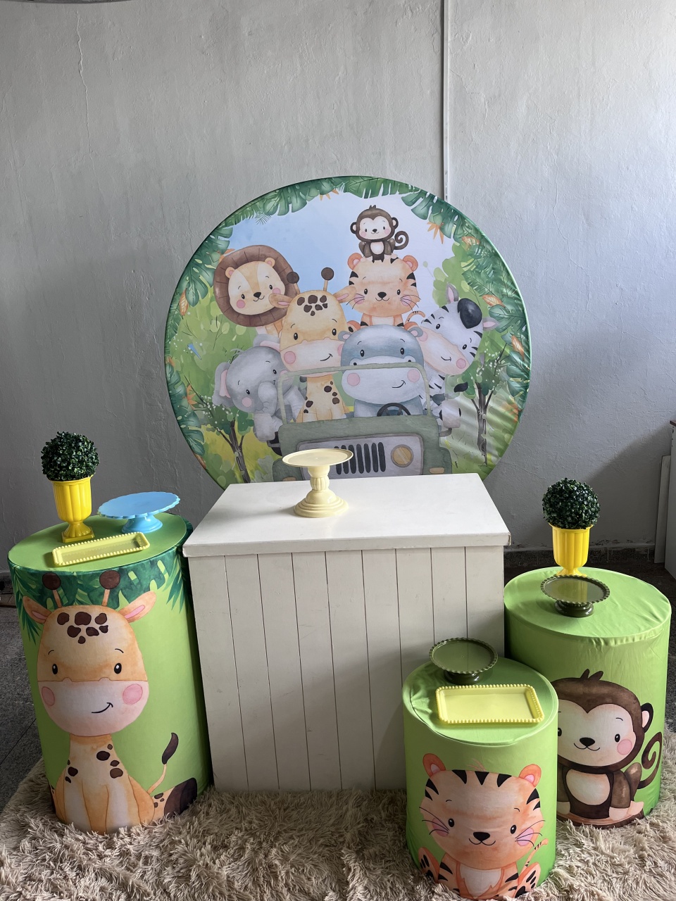 Safari Kit Prata - Festa Criativa Udi