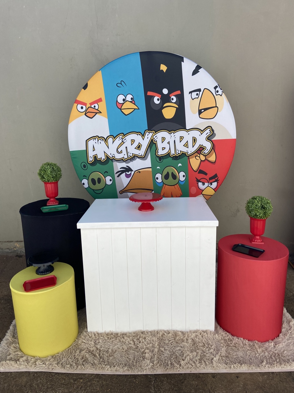 Kit Prata Angry Birds - Festa Criativa Udi