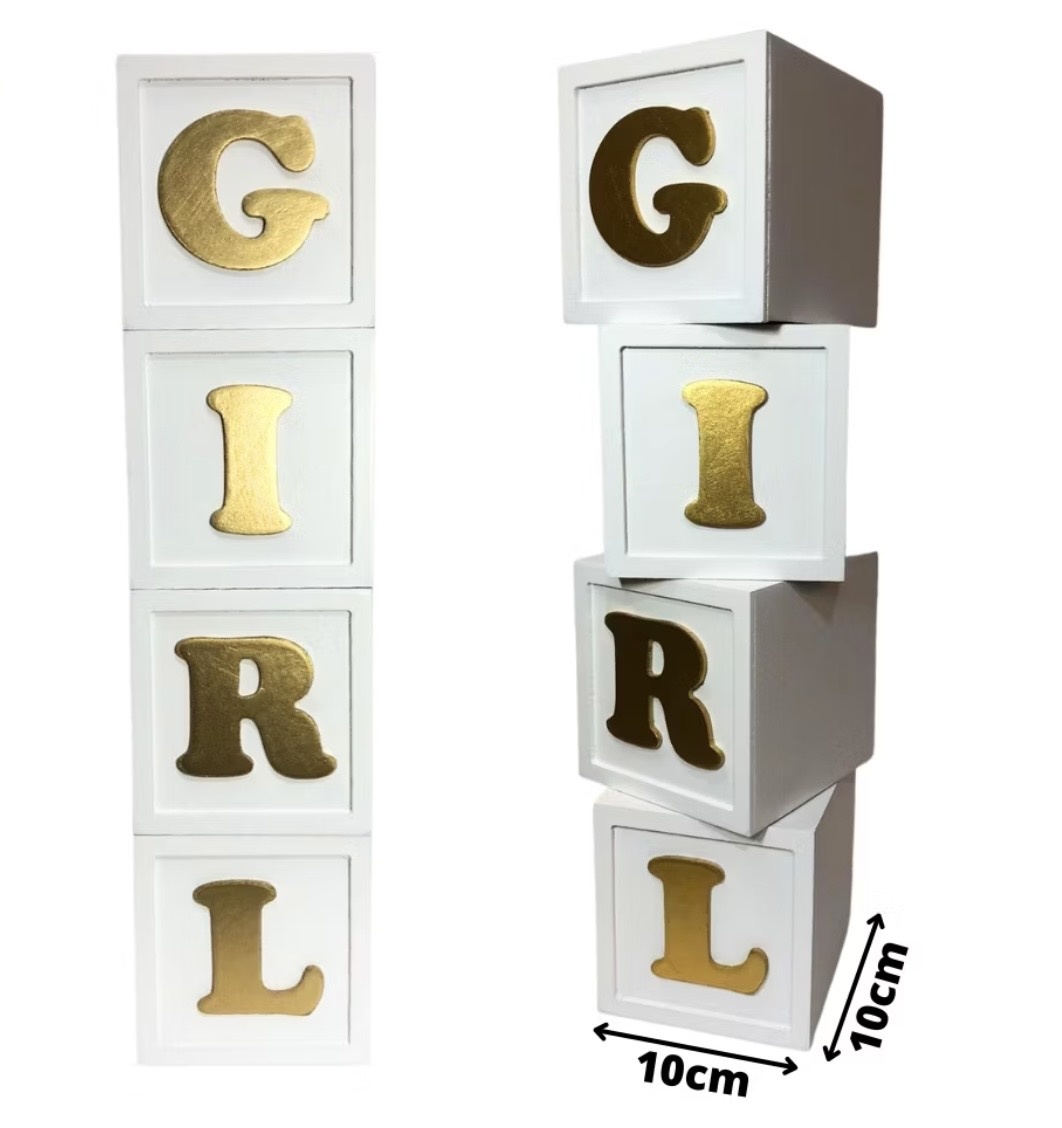 Cubos Girl 10Cm - Festa Criativa Udi