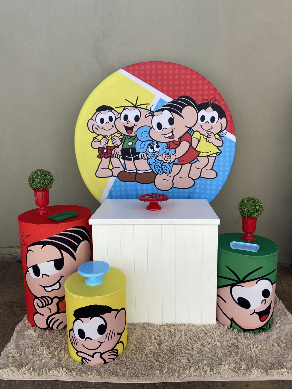Kit Prata Turma da Mônica - Festa Criativa Udi