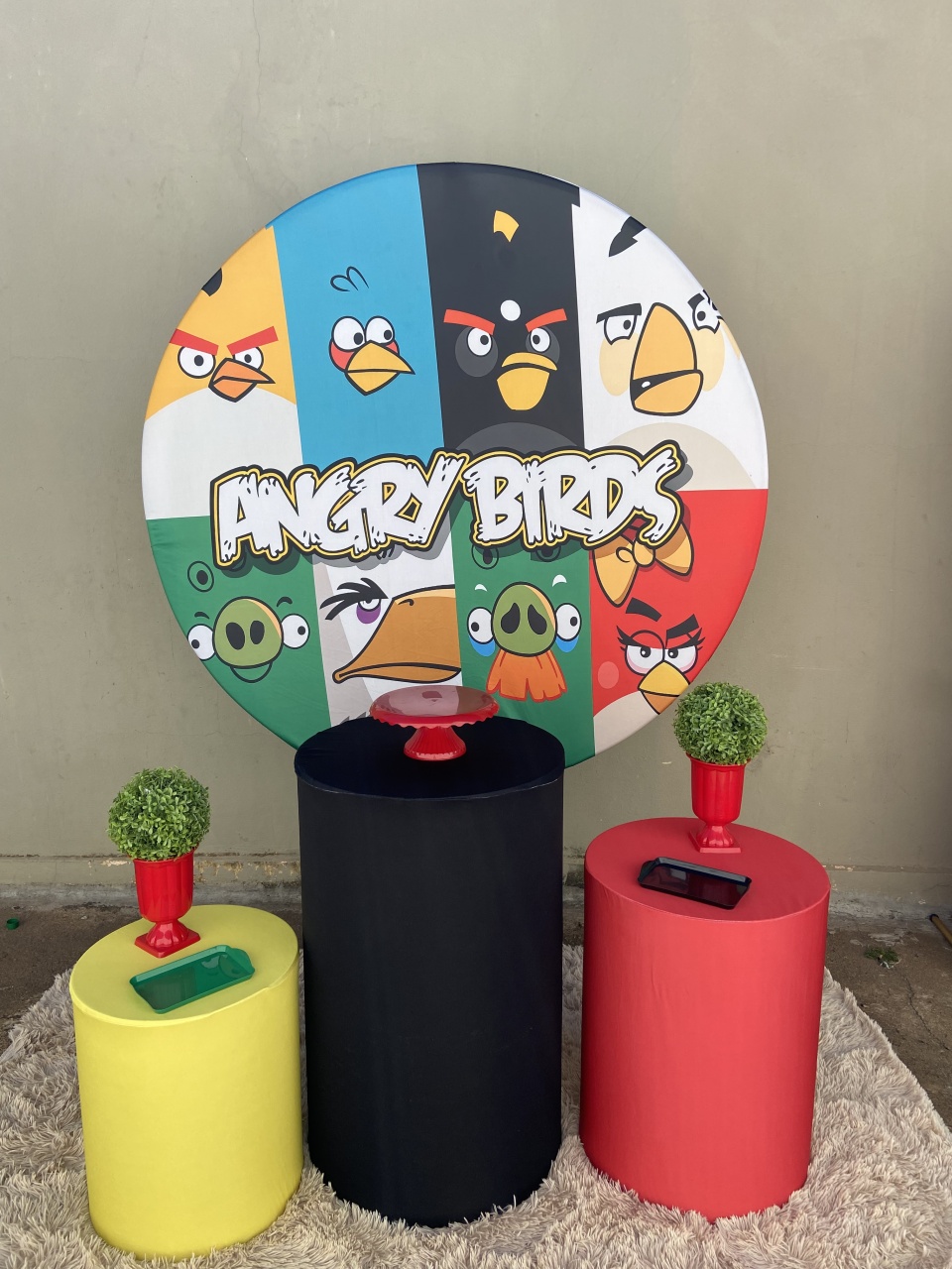 Kit Bronze Angry Birds - Festa Criativa Udi