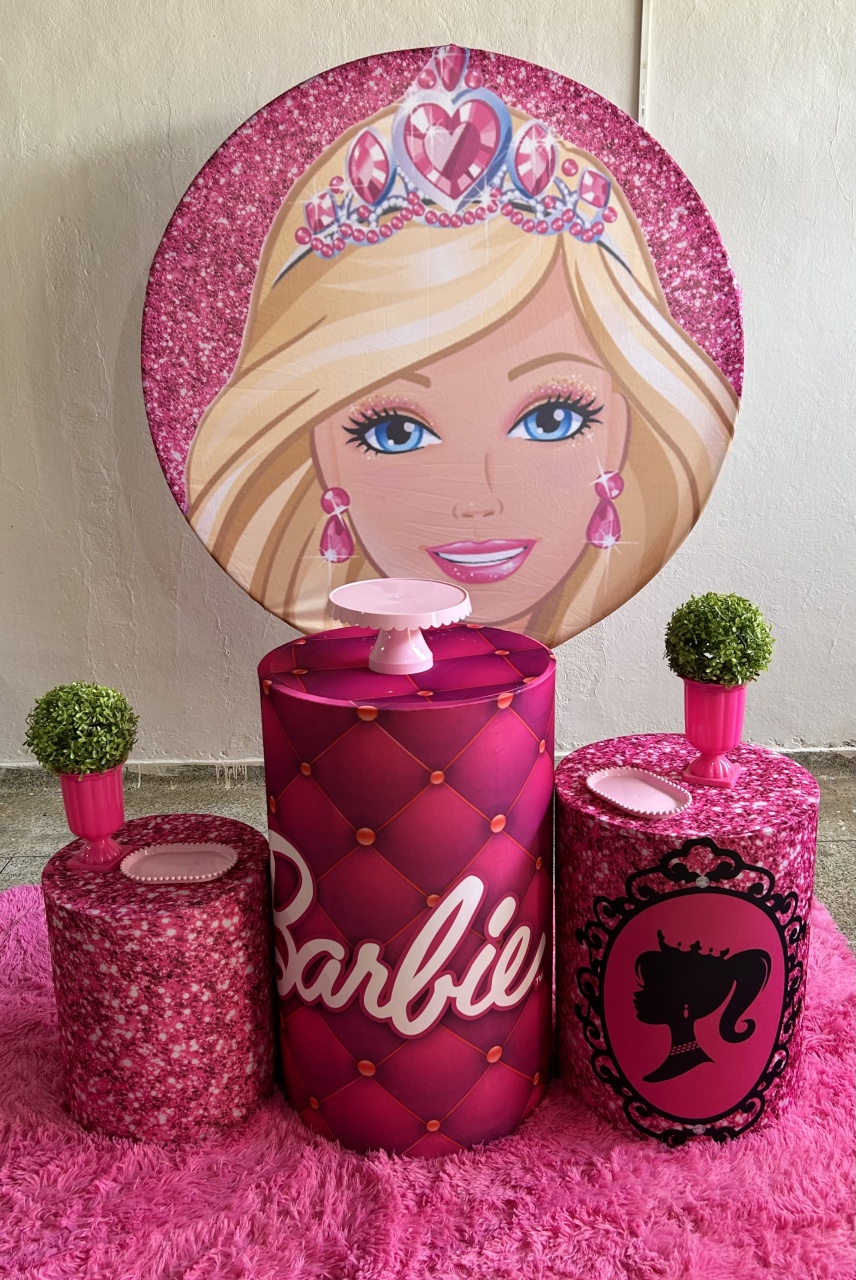 Kit Bronze Barbie - Festa Criativa Udi
