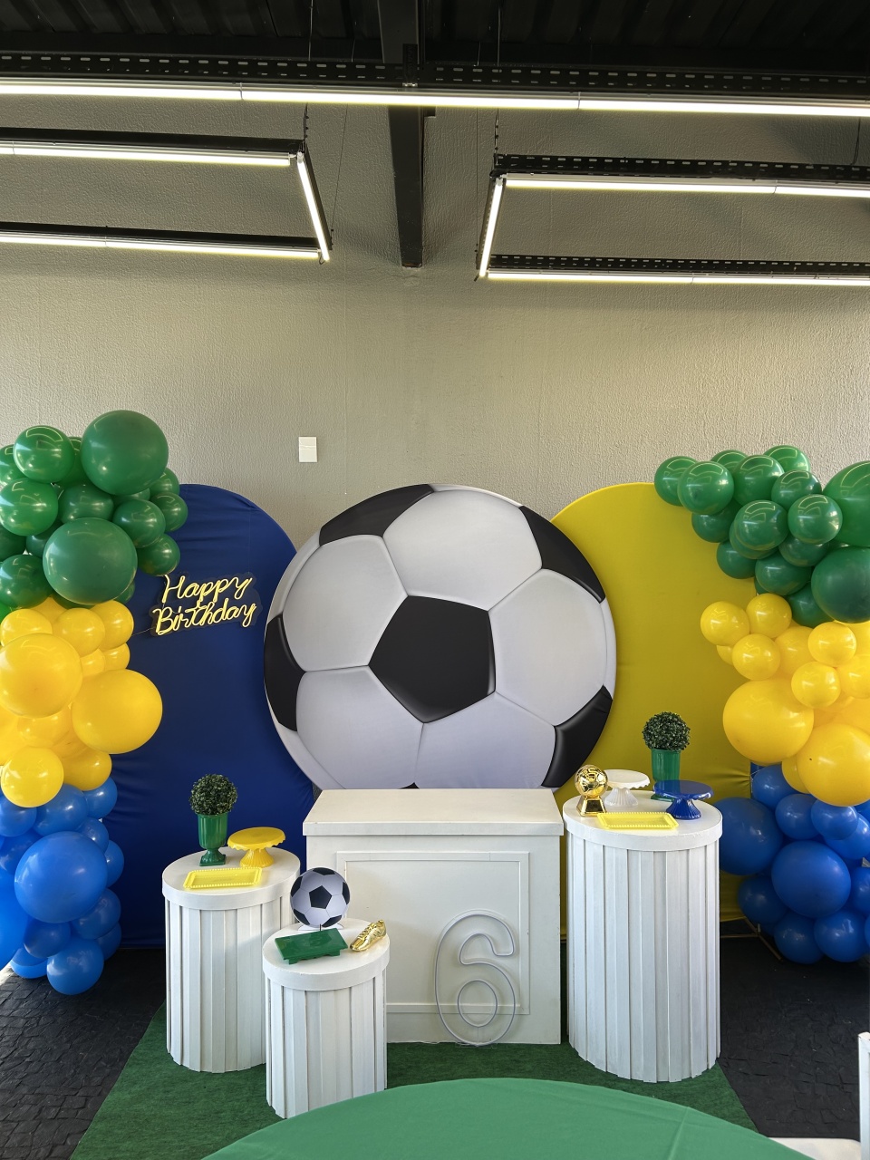 Decoração Copa Brasil - Festa Criativa Udi