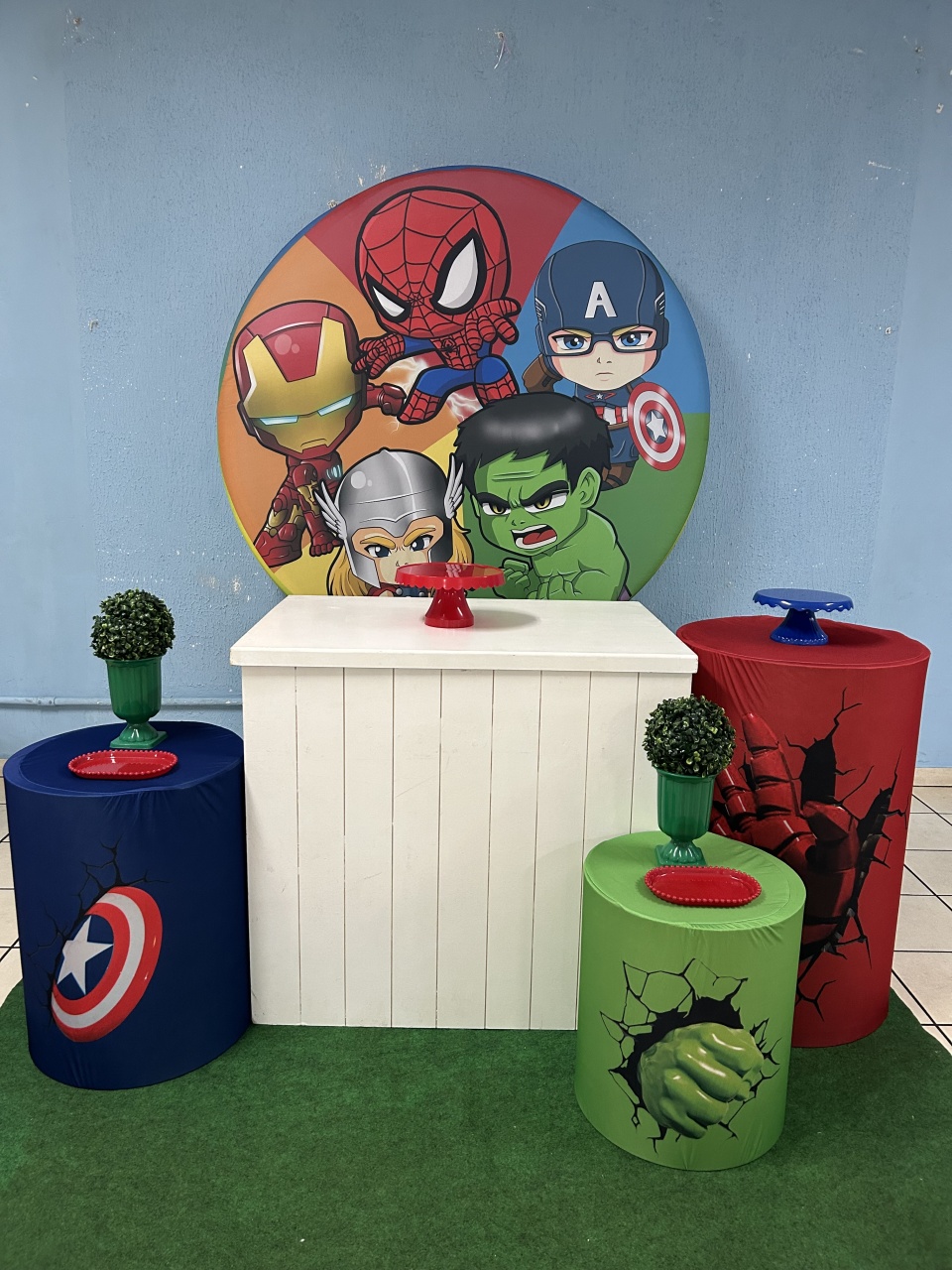Heróis Baby Kit Prata - Festa Criativa Udi