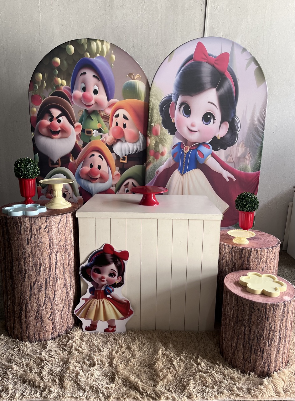 Branca de Neve Kit Ouro - Festa Criativa Udi