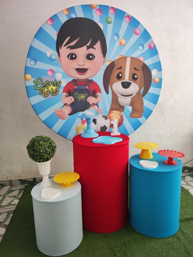 Kit Bronze Bento E Totó - Festa Criativa Udi