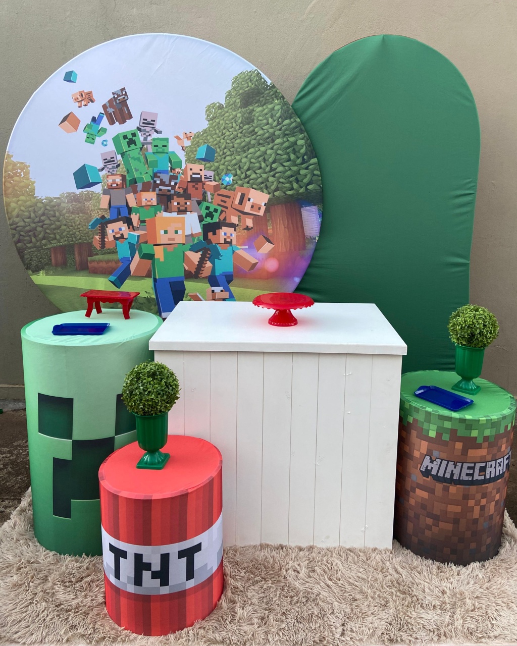 Minecraft Kit Ouro - Festa Criativa Udi