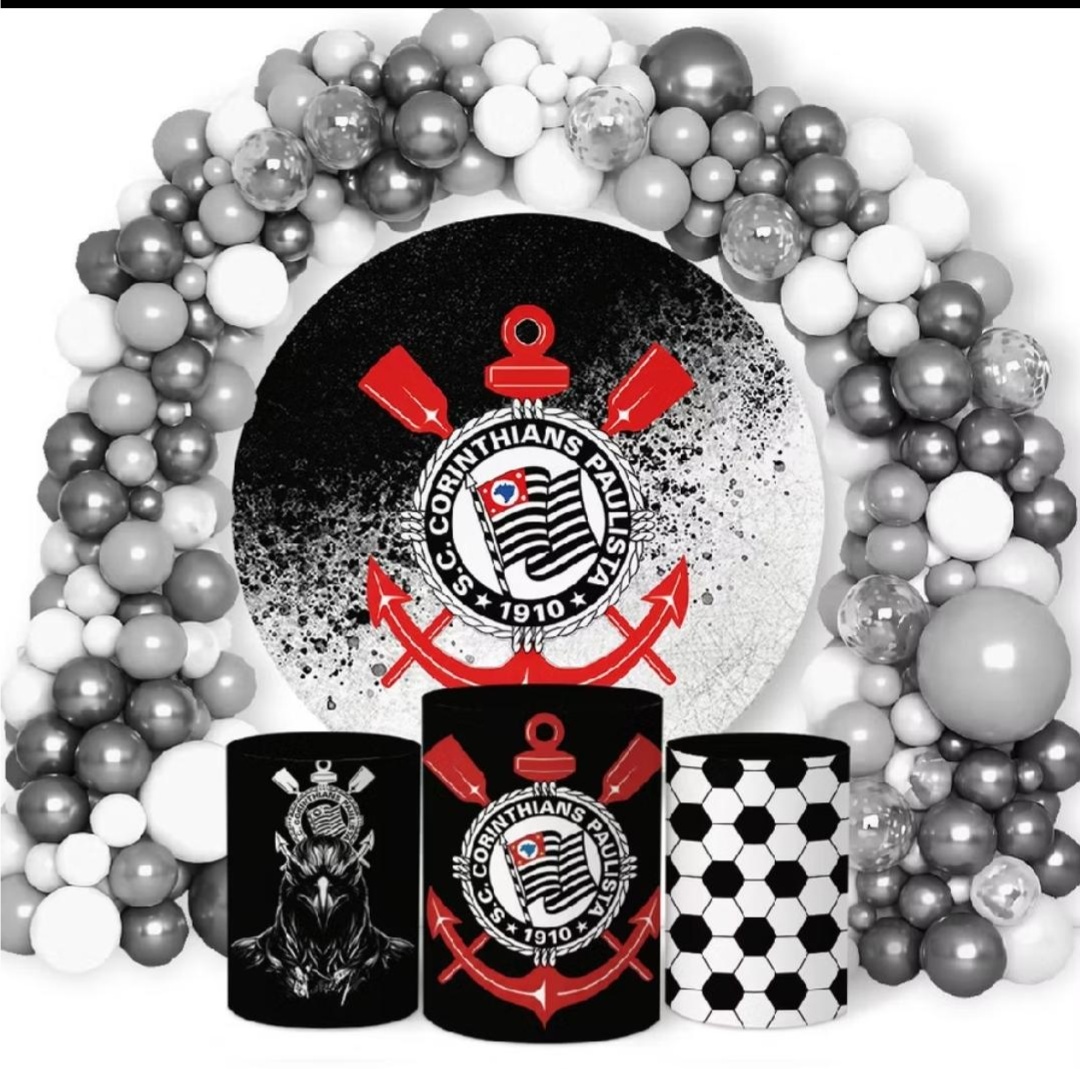 Alugue Pegue Monte Tema Para Festa Decoração Corinthians - Catálogo Digital Big Day 