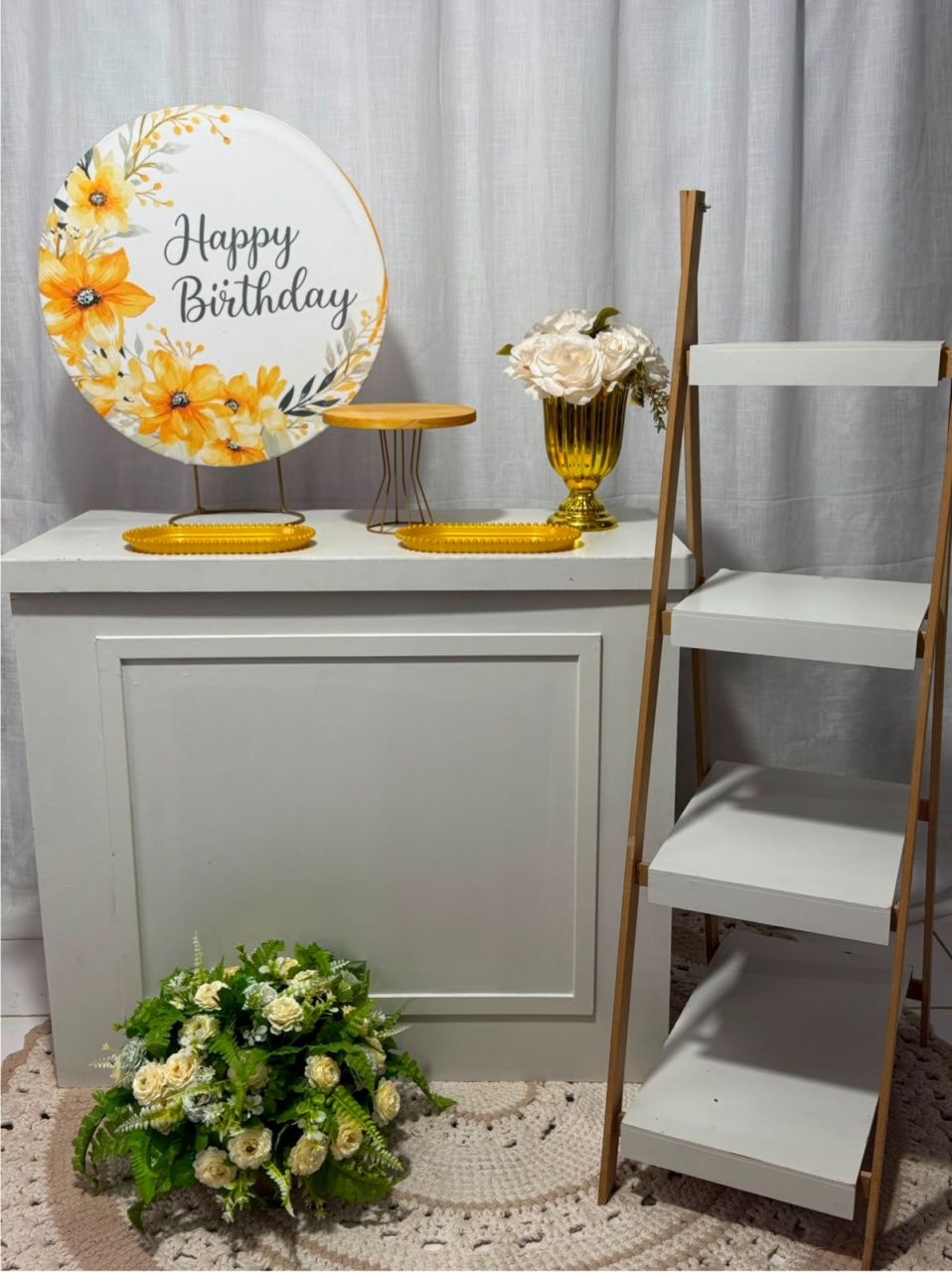 Alugue Festa Na Mesa Floral Amarelo - Catálogo Digital Big Day 