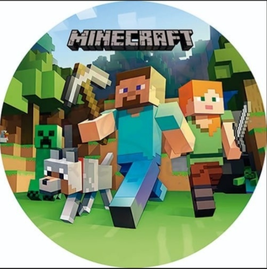 Alugue Festa Na Mesa Minecraft 2 - Catálogo Digital Big Day 