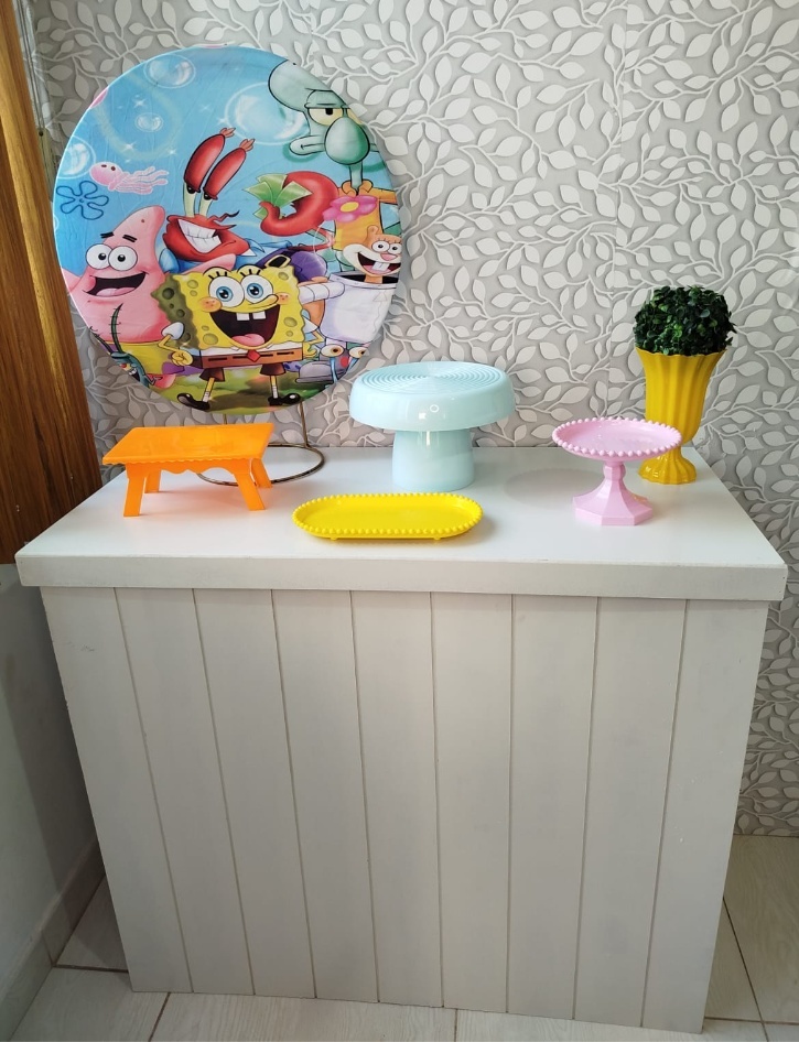 Alugue Festa Na Mesa Bob Esponja  - Catálogo Digital Big Day 