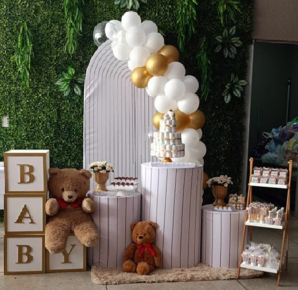Alugue Pegue Monte Tema Para Festa Decoração Chá Revelação - Catálogo Digital Big Day 