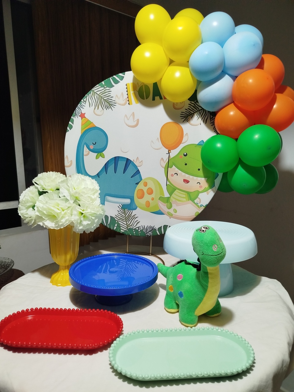 Alugue Festa Na Mesa Dino Baby - Catálogo Digital Big Day 