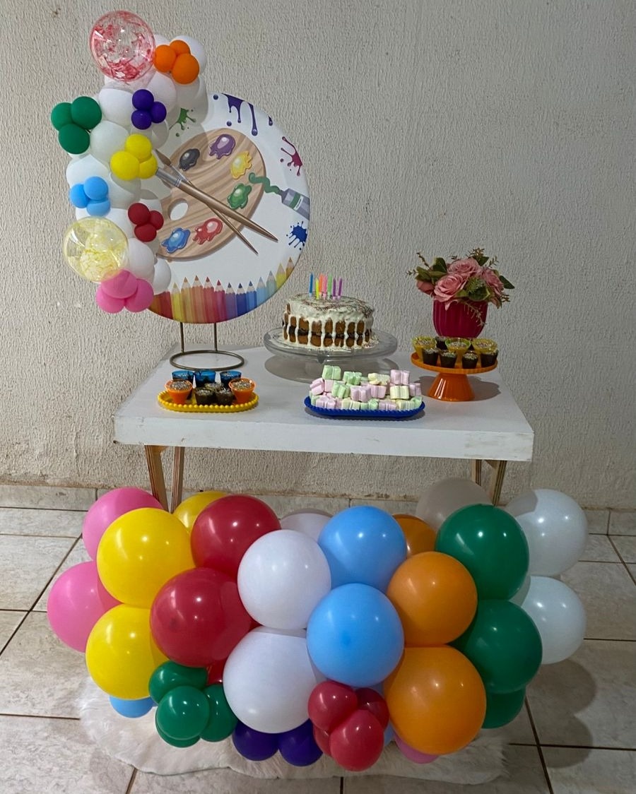 Alugue Festa Na Mesa Pintura  - Catálogo Digital Big Day 