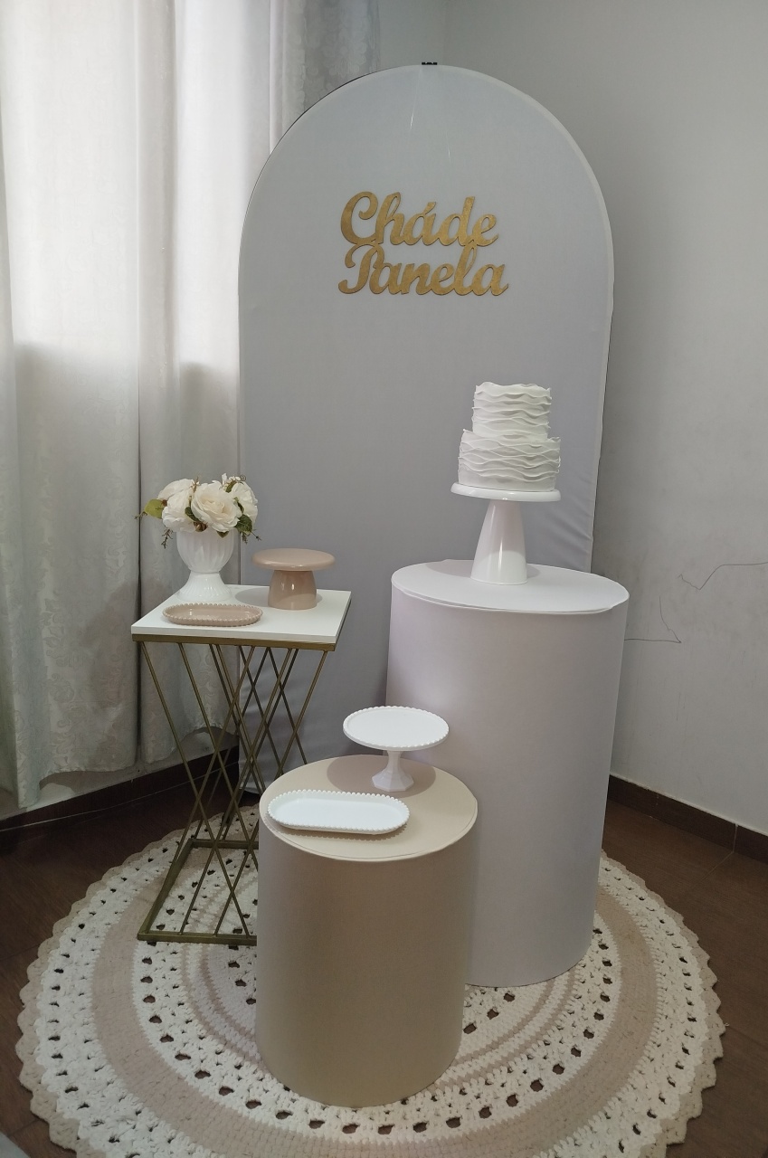 Alugue Tema Para Festa Decoração Chá de Panela Nude - Catálogo Digital Big Day 