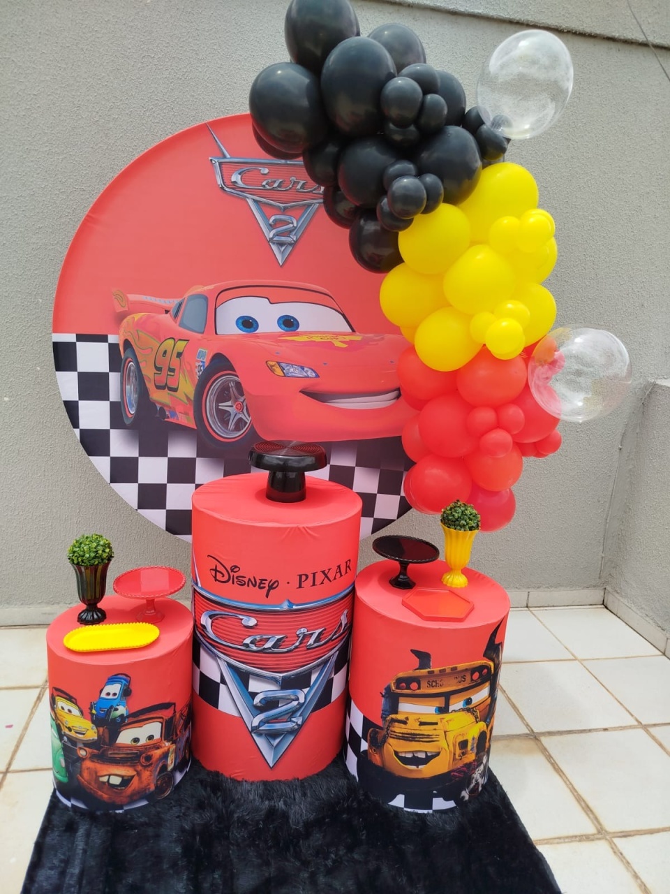Alugue Pegue Monte Tema Para Festa Decoração Carros - Catálogo Digital Big Day 