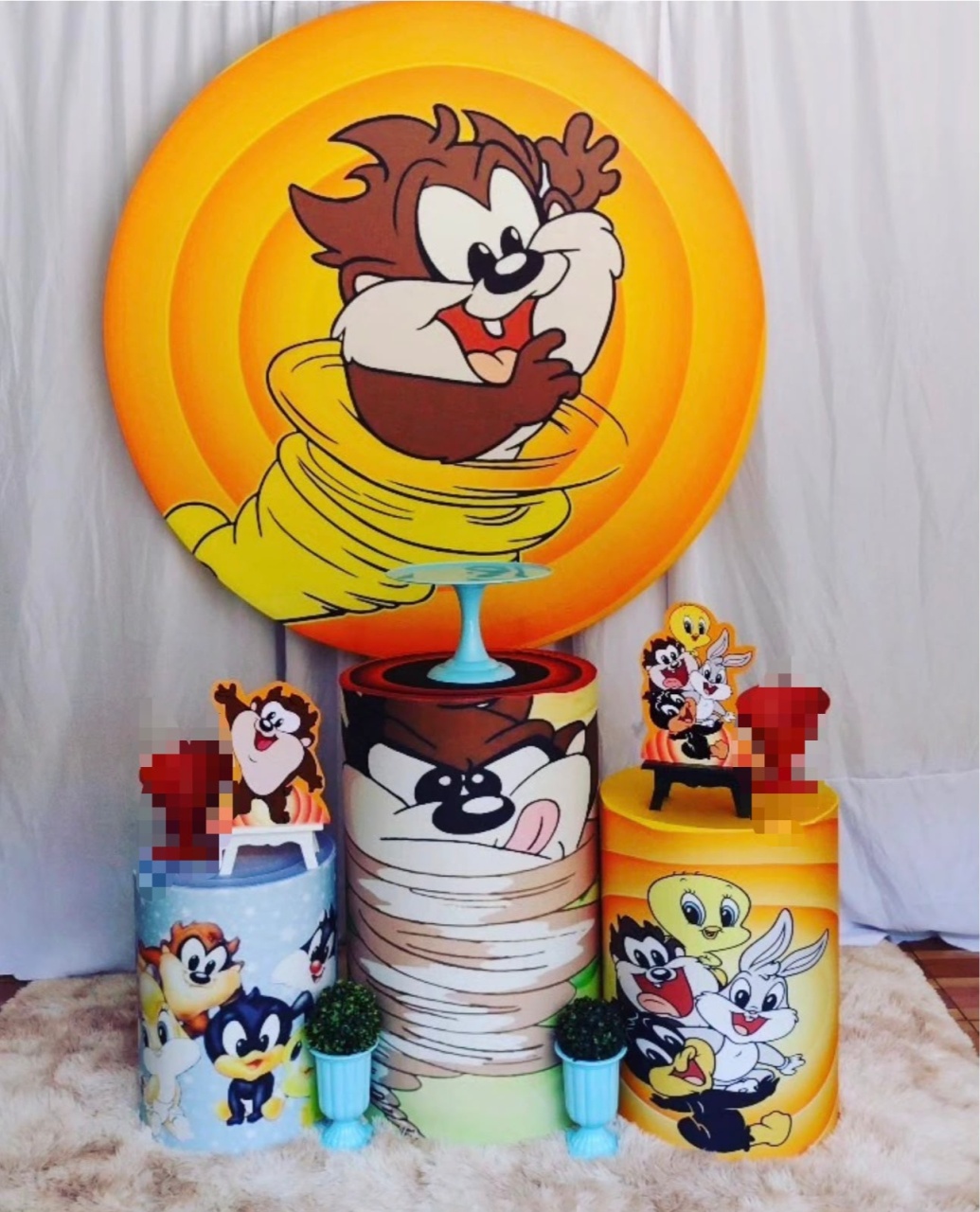 Alugue Pegue Monte Para Decoração de Festa Tema Tazmania - Catálogo Digital Big Day 