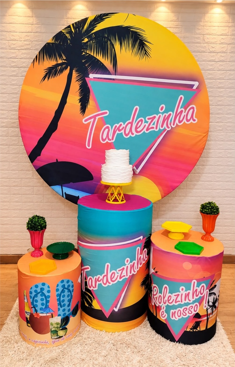 Alugue Pegue Monte Tema Para Festa Decoração Tardezinha - Catálogo Digital Big Day 
