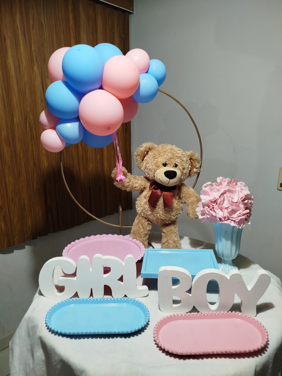 Alugue Festa Na Mesa Chá Revelação Urso - Catálogo Digital Big Day 