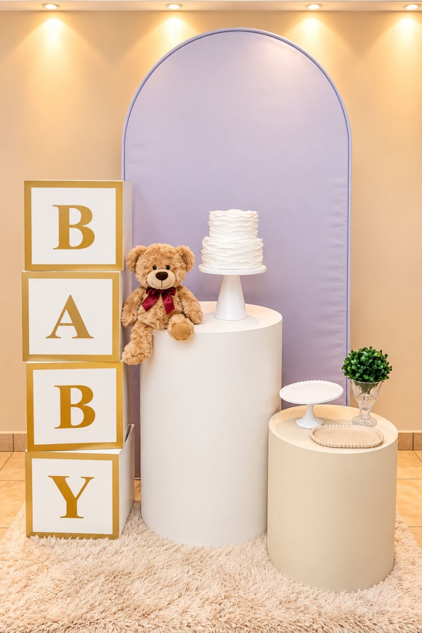 Alugue Pegue Monte Tema Para Festa Decoração  Chá de Bebe Nude - Catálogo Digital Big Day 
