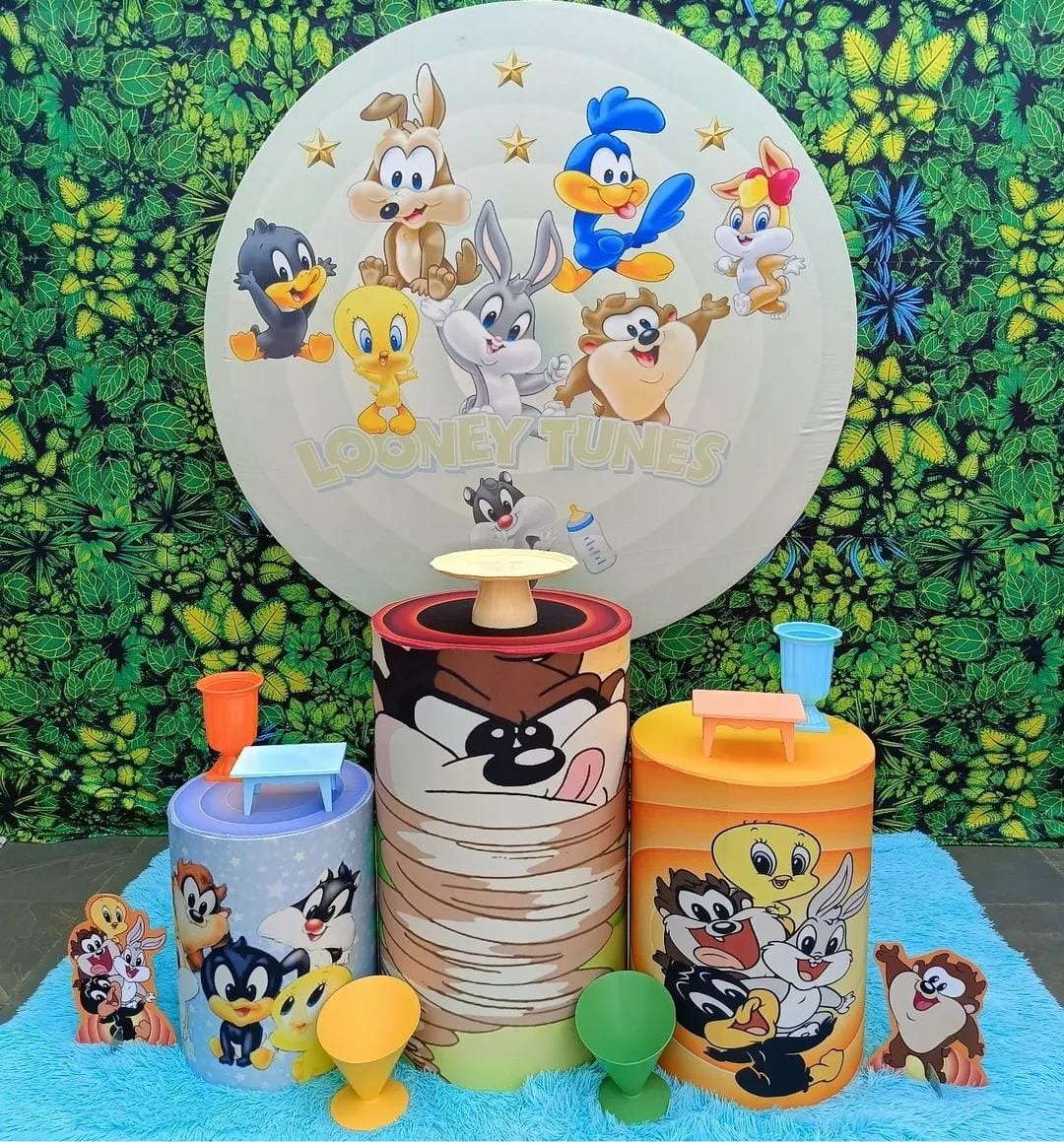 Alugue Pegue Monte Tema Para Festa Decoração  Looney Tunes - Catálogo Digital Big Day 