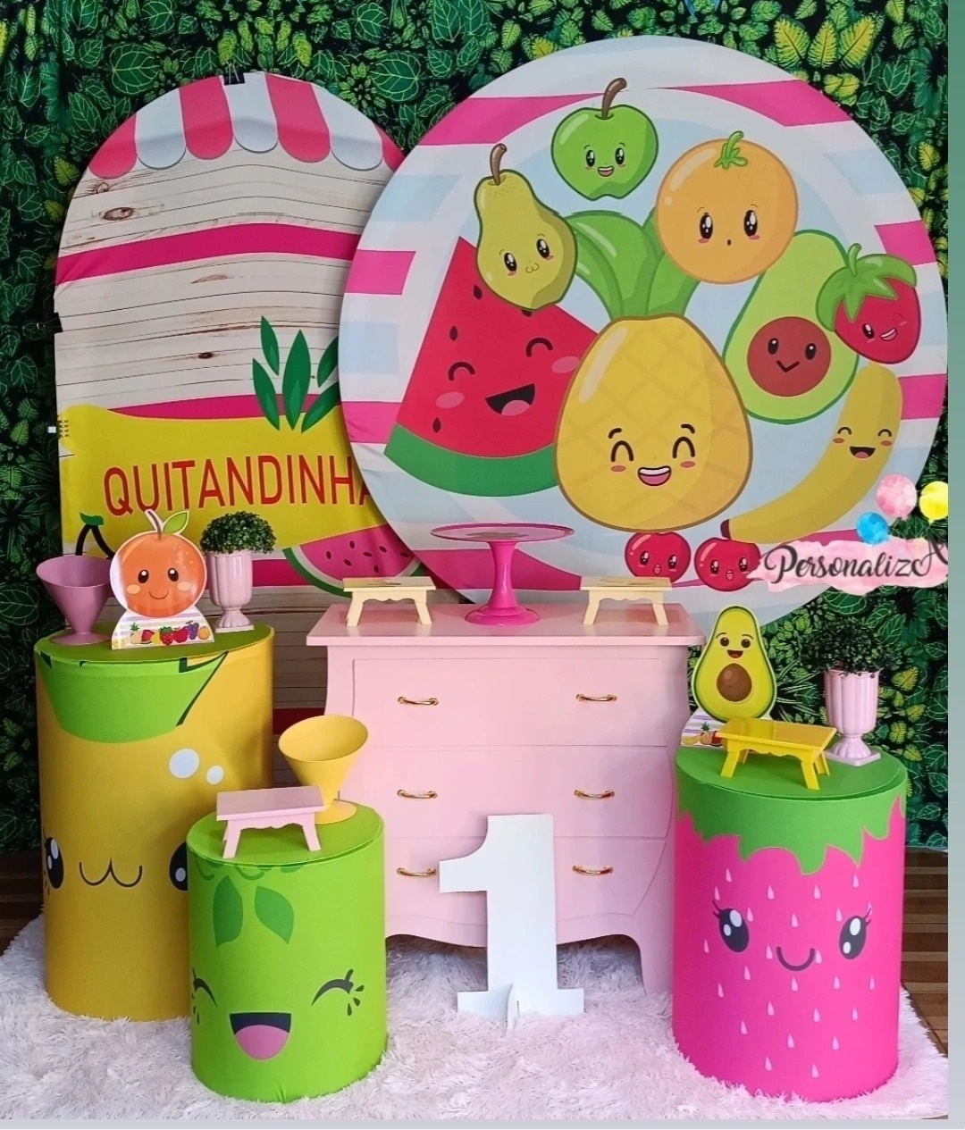 Alugue Pegue Monte Tema Para Festa Decoração Frutas - Catálogo Digital Big Day 