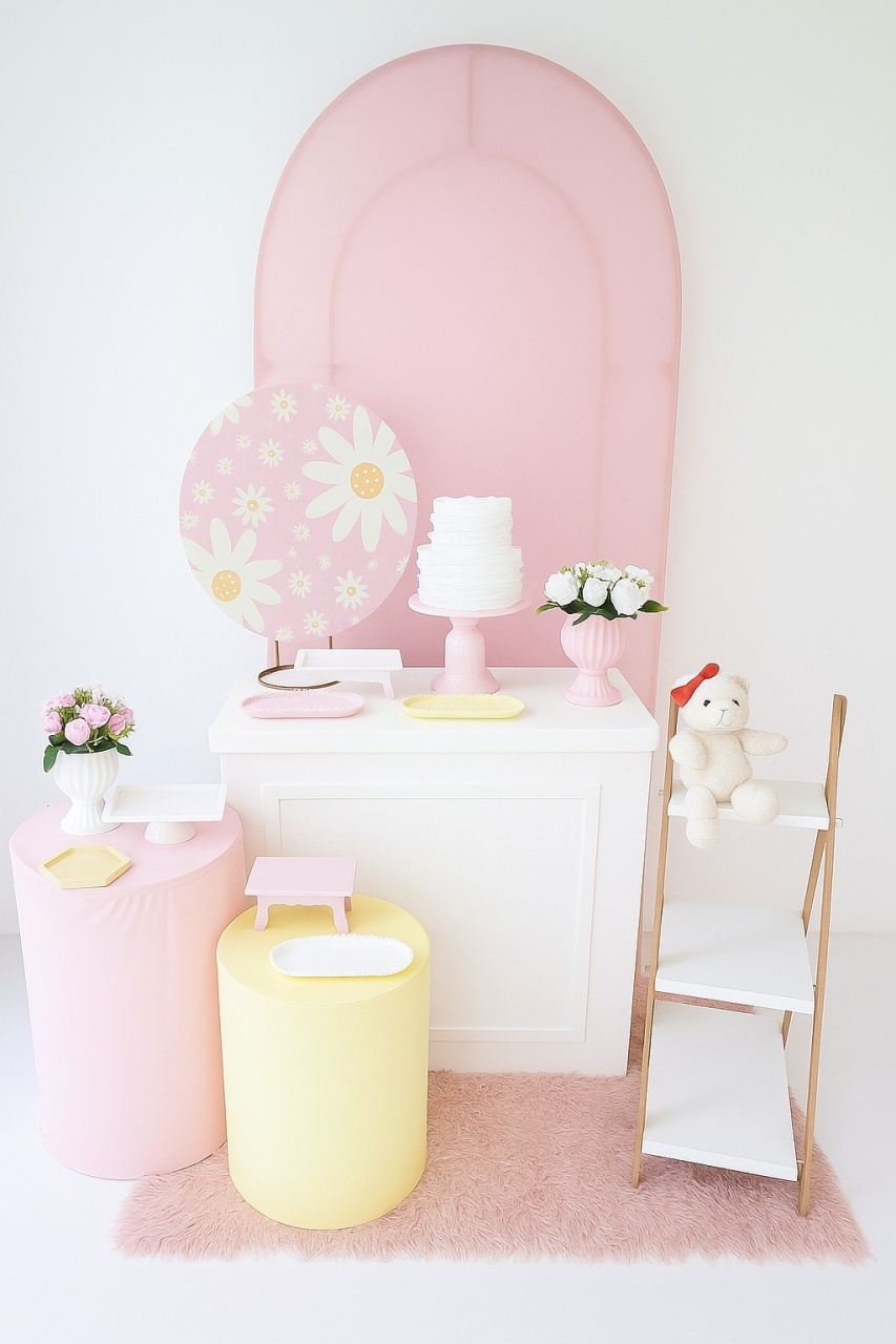 Alugue Pegue Monte Tema Para Festa Decoração Chá Menina - Catálogo Digital Big Day 