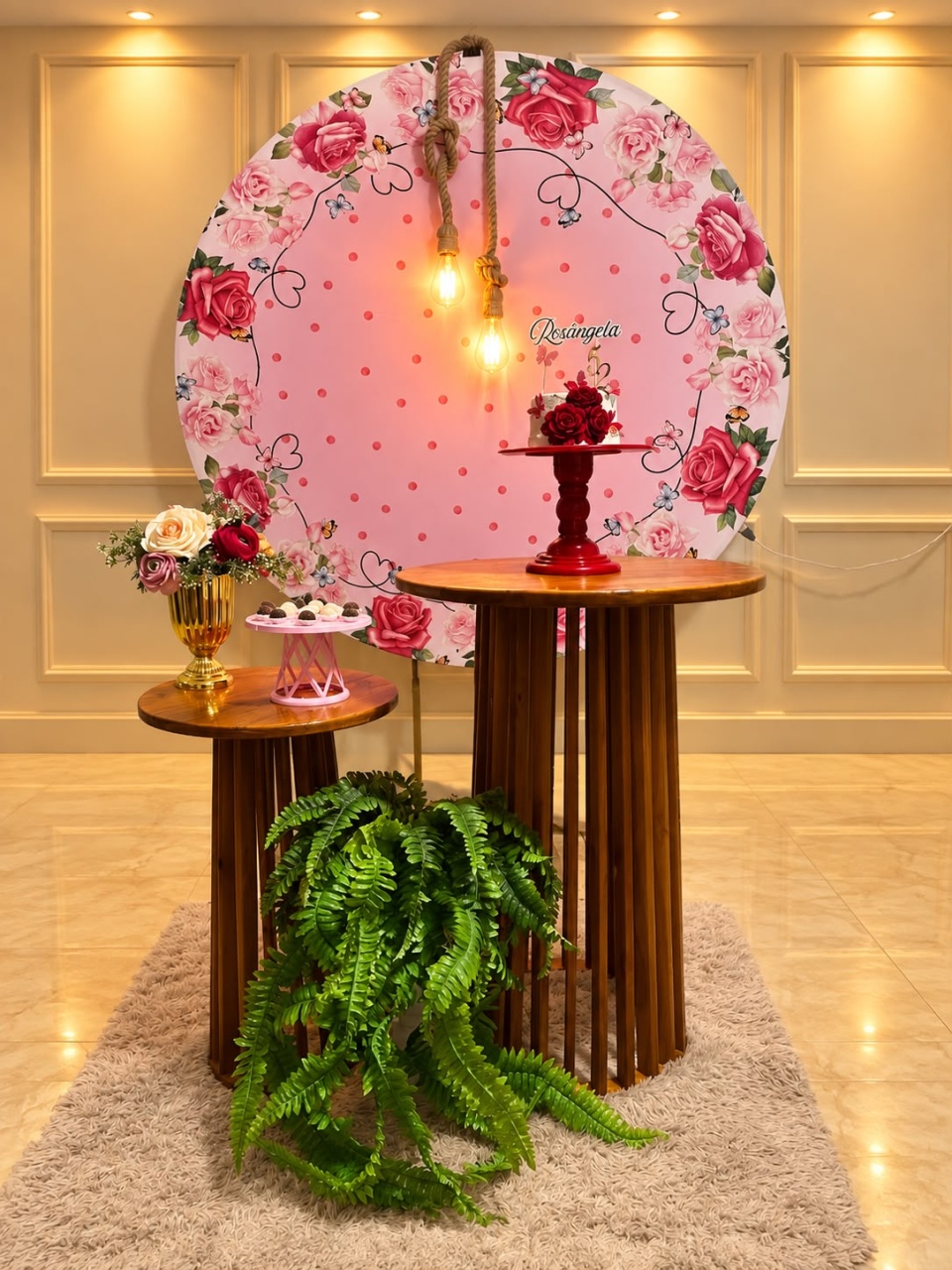 Alugue Pegue Monte Decoração Festa Floral Mesa Rustica - Catálogo Digital Big Day 