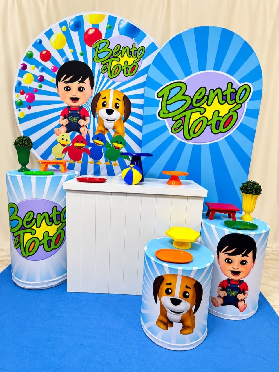 Alugue Pegue Monte Para Decoração de Festa Tema Bento E Totó - Catálogo Digital Big Day 