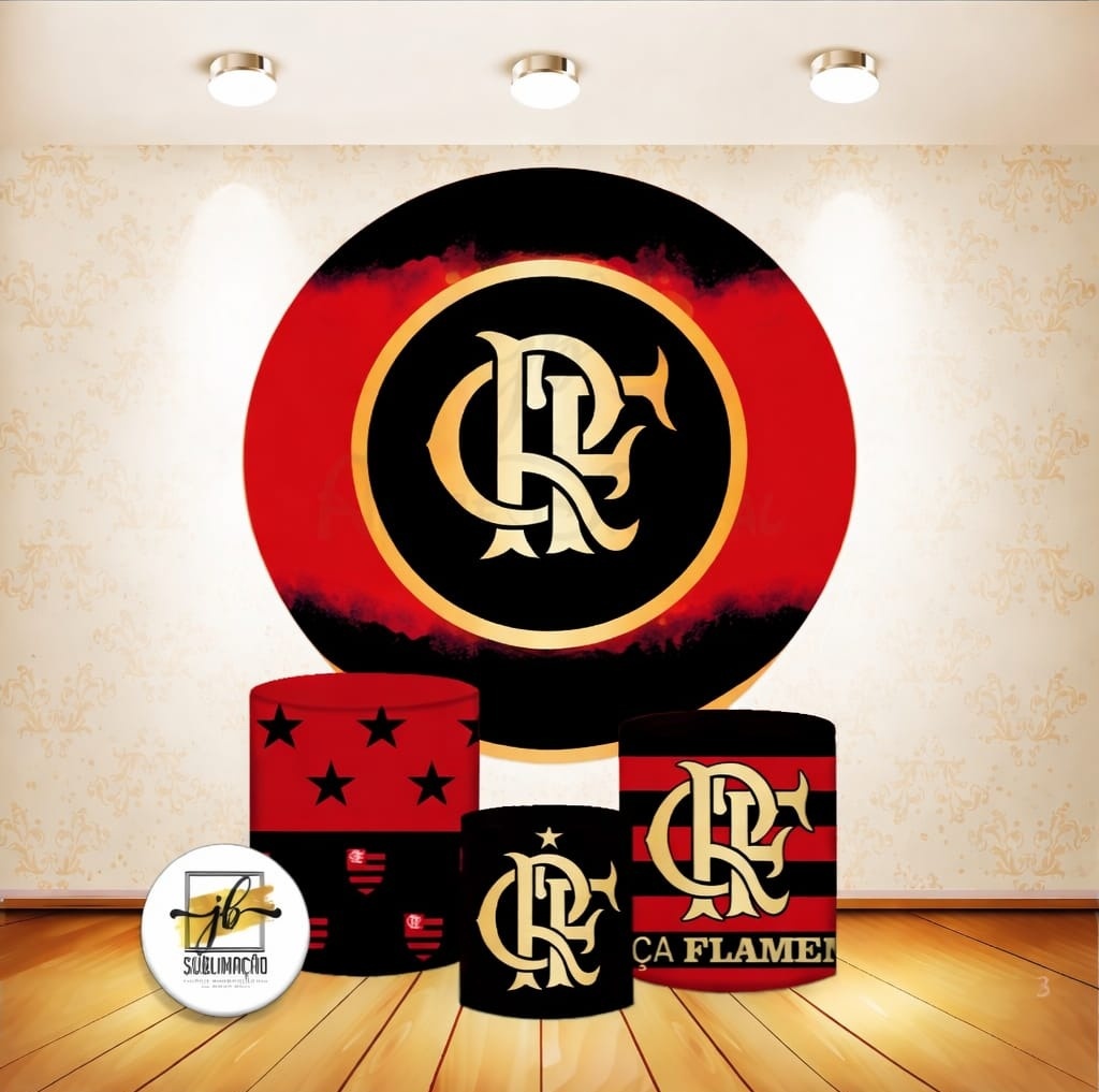 Alugue Pegue Monte Tema Para Festa Decoração Flamengo - Catálogo Digital Big Day 