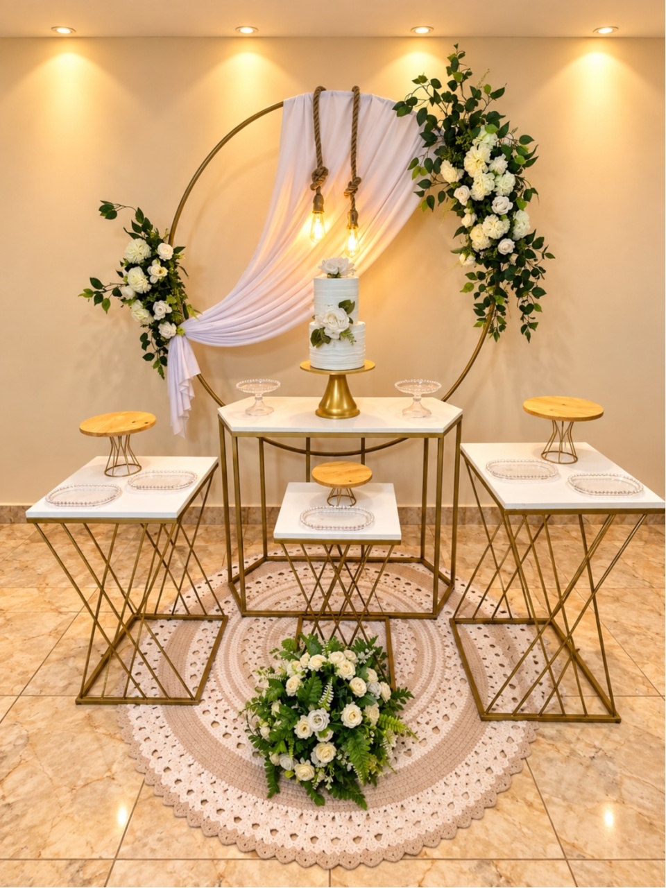 Alugue Pegue Monte Para Decoração de Festa Tema Casamento Luxo - Catálogo Digital Big Day 