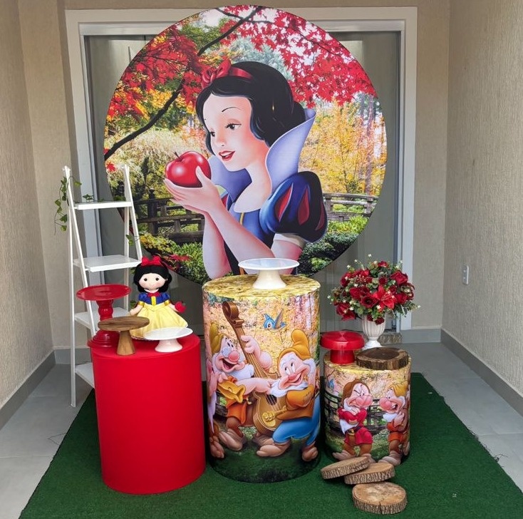 Tema Branca de Neve P - Viva la Festa